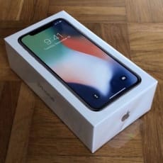 Iphone x 256gb silver