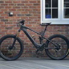 2020 Electric Bike Trek Rail 9.9 Carbon elektrisk mountainbike - størrelse L