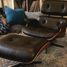 Herman Miller Eames Lounge - stol og osmannisk