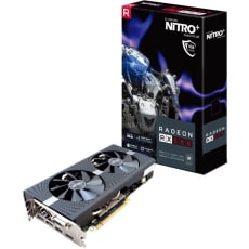 Radeon NITRO + RX 580 8 GB GDDR5 PCI-E Podwójny HDMI / DVI-D / Dual DP z płytą tylną Ograniczony