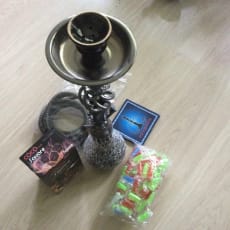 Vandpibe, Shisha  50 cm