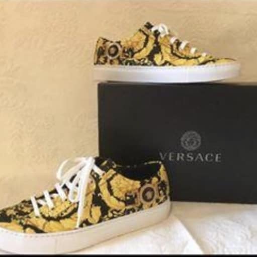 Versace sneakers!