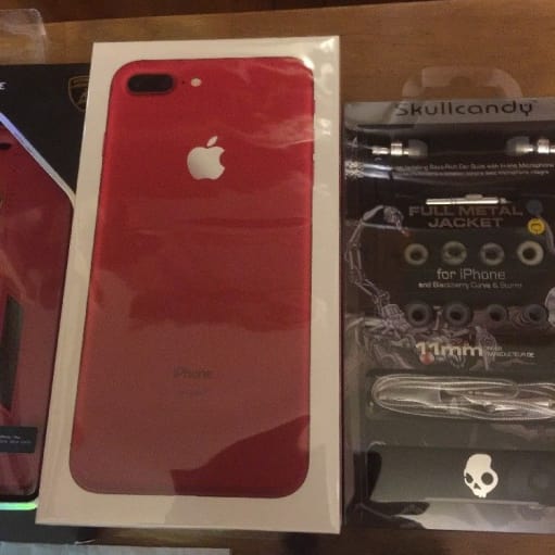 Få ny iPhone 7 Plus 128GB ulåst (RED)