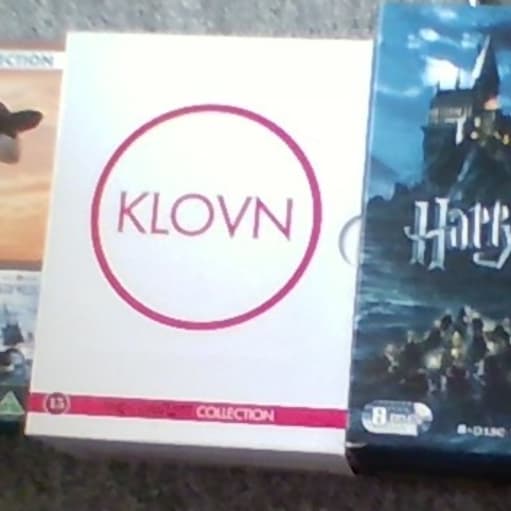 Tre DVD collectioner: Harry Potter; Alle 8 film, Kovn: Alle afsnit, Free Willy: Tre film