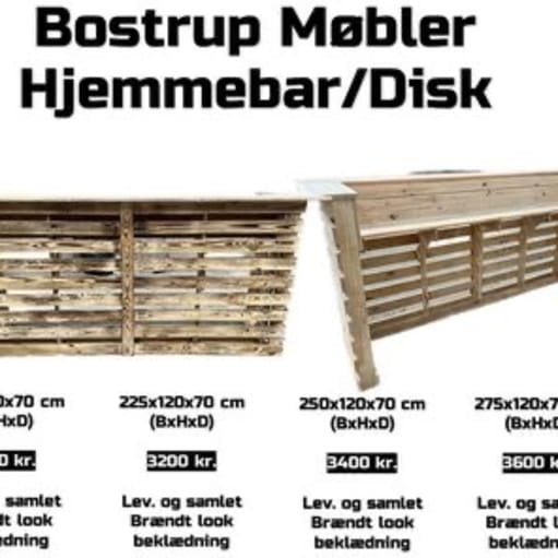 Hjemmebar sf genbrugstræ