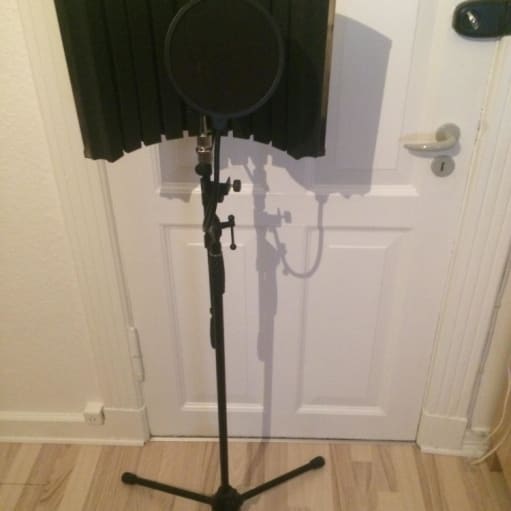 Sælger stativ, reflektionsfilter og popfilter