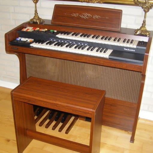 Elorgel, Technics  SX-2900R, Instrumenter fremstår som ny...