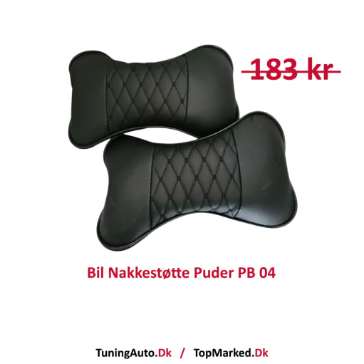 Bil Nakkestøtte Puder PB 04