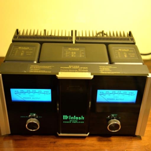 Mcintosh MC252, MC-252 - 2 kanaler förstärkare