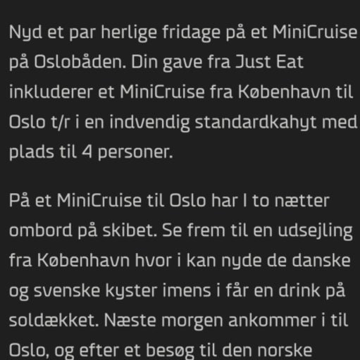 Minicruise