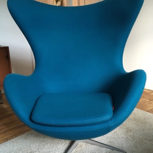 Original Fritz Hansen EGG-stol Arne Jacobsen - TOP