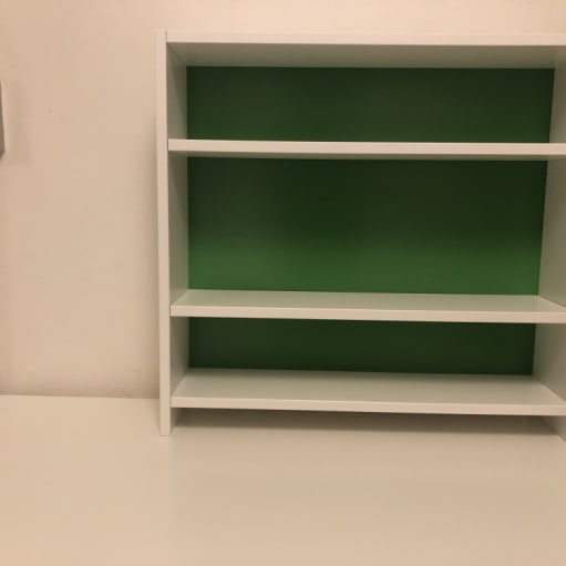 Ikea table and table shelves