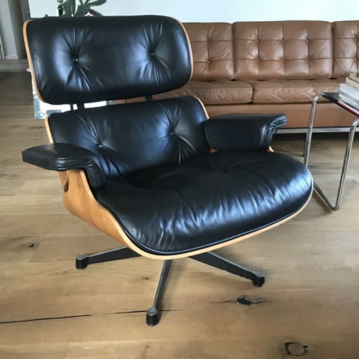 Eames Lounge Herman Miller - stol og ottoman