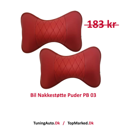 Bil Nakkestøtte Puder PB 03