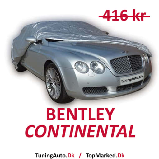 Bentley Continental Overtræk Til Bil