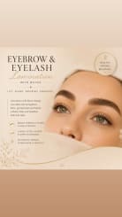 Lami tilboð (augnhára botox +brow lamination/lítun og plokkun