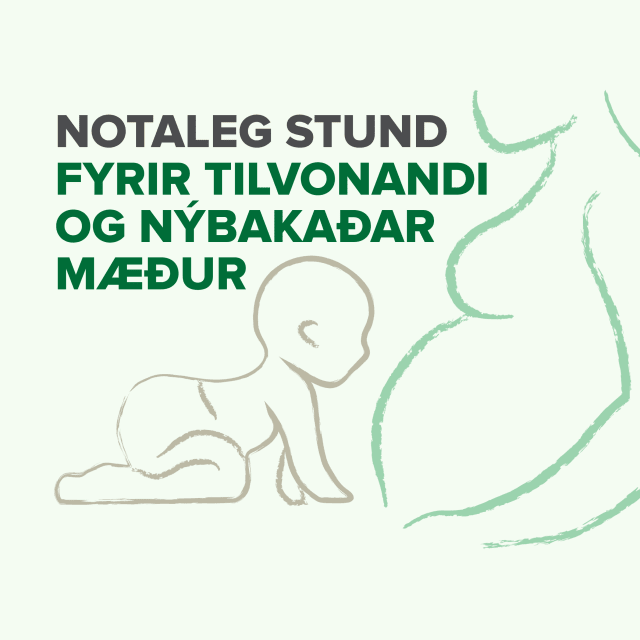 Notaleg stund fyrir tilvonandi og nýbakaðar mæður