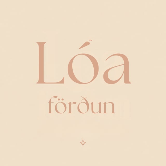 Lóa förðun