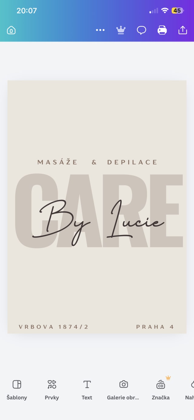 CARE by Lucie - Masáže a Depilace cukrovou pastou