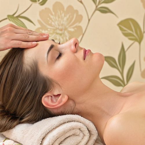 UVOLNĚNÍ NAPJATÉ CÍSAŘOVNY s Gua Sha masáží a hydratační maskou