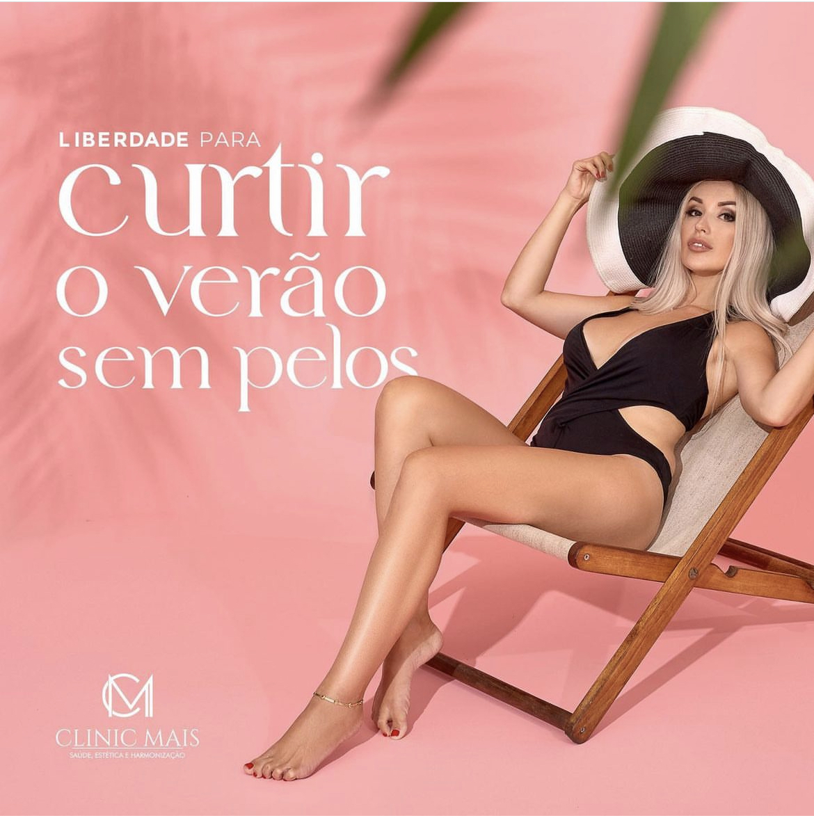 Liberdade para curtir o verão sem pelos