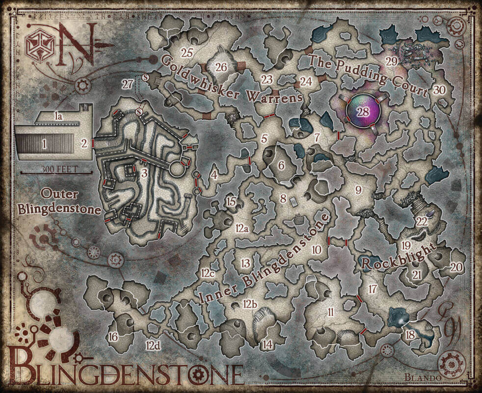 DM - Blingdenstone Map