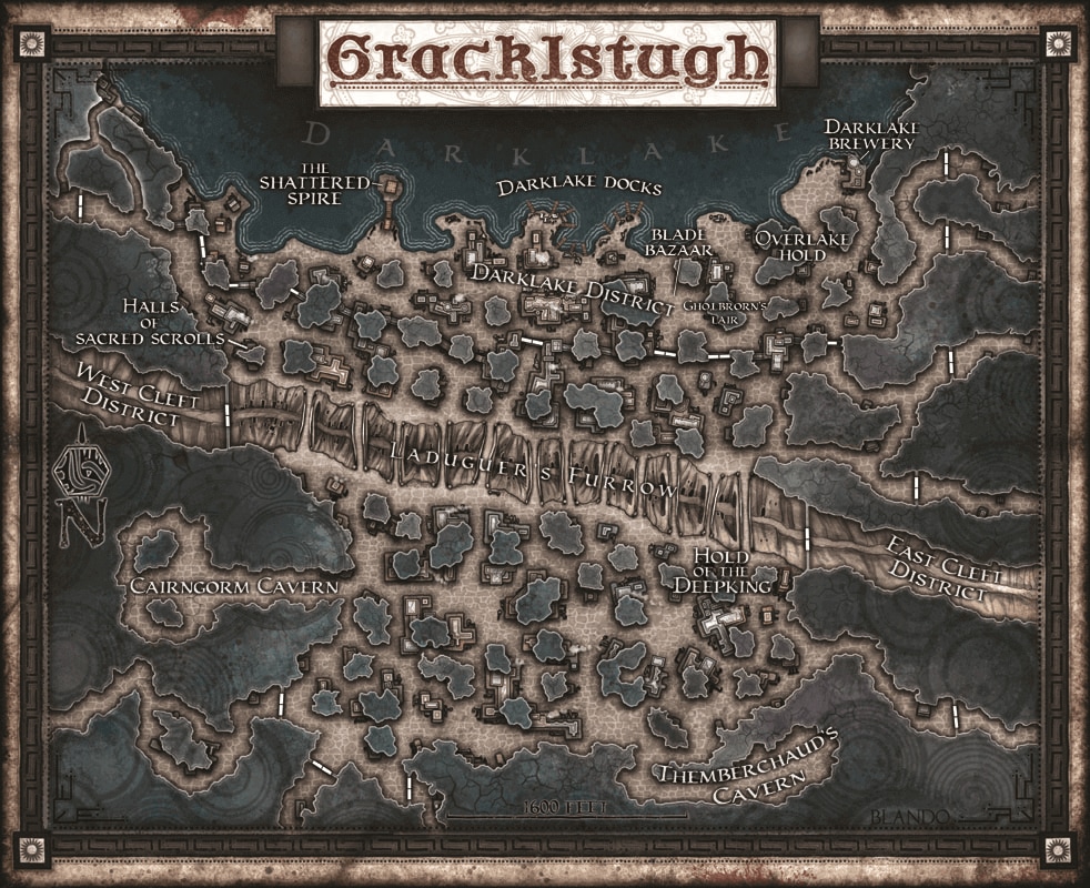 DM - Gracklstugh Map