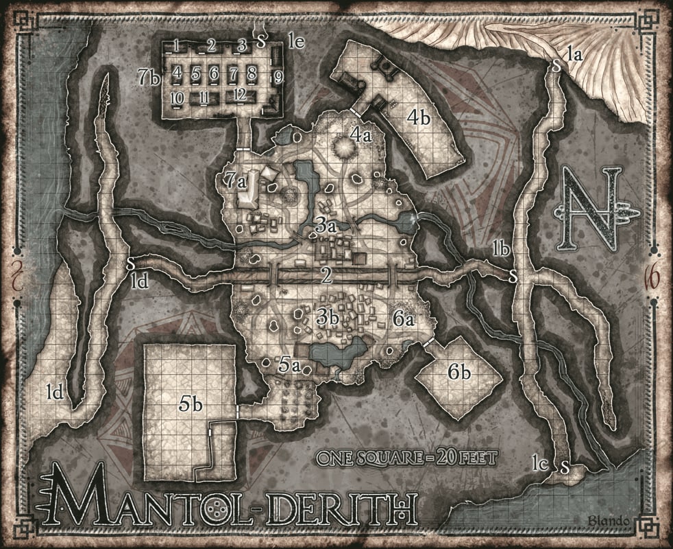 DM - Mantol Derith Map