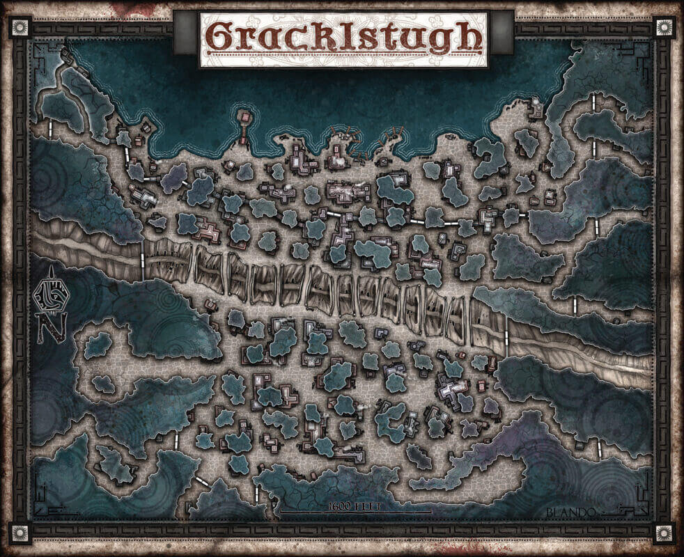 Gracklstugh Map