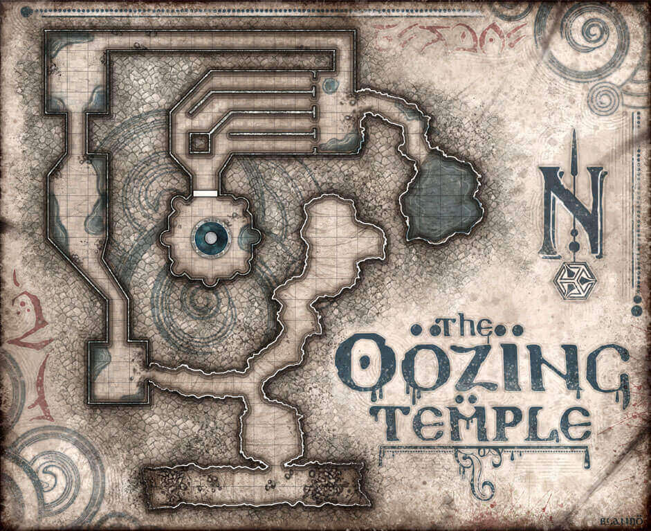 Oozing Temple Map