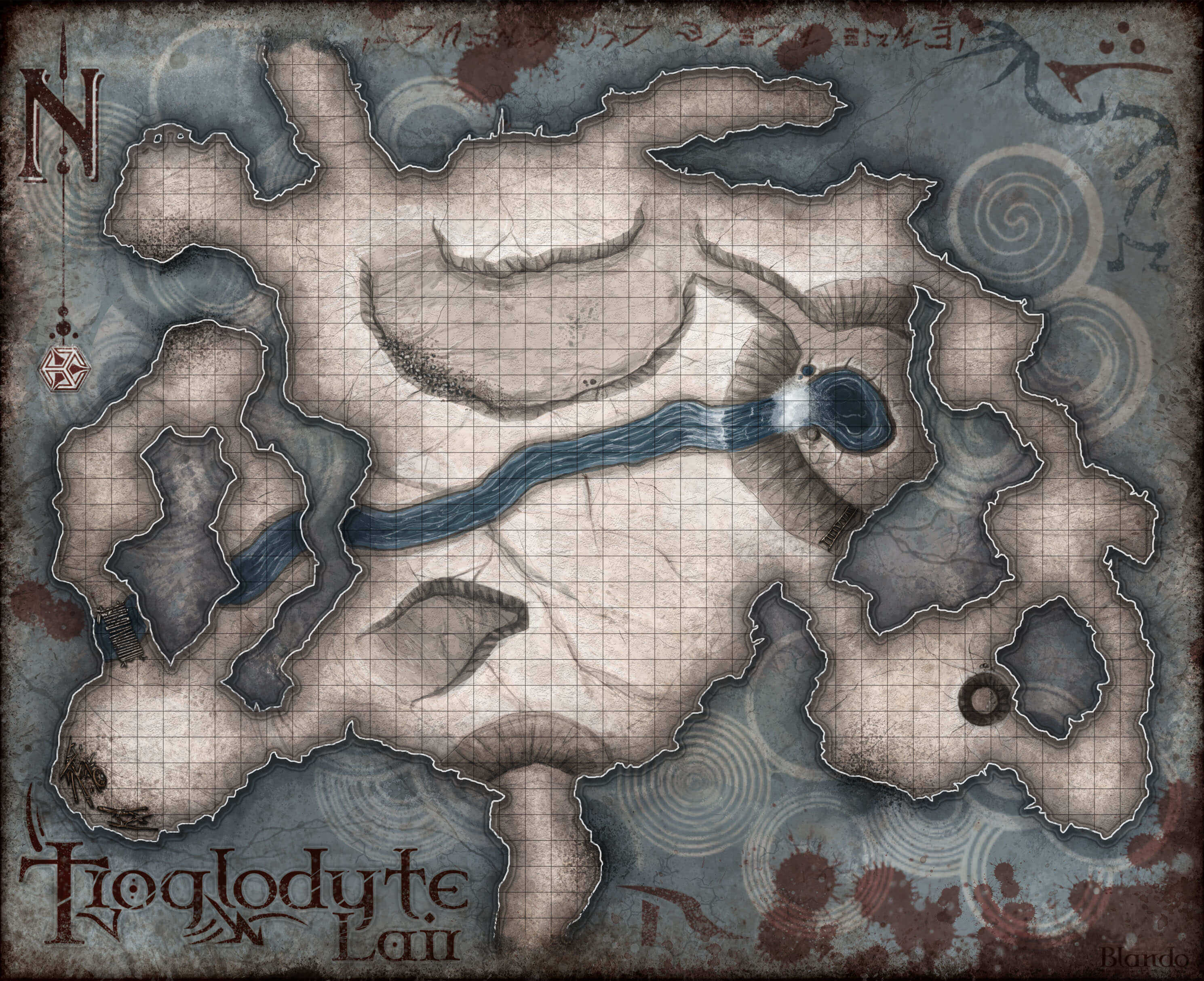 Troglodyte Lair Map