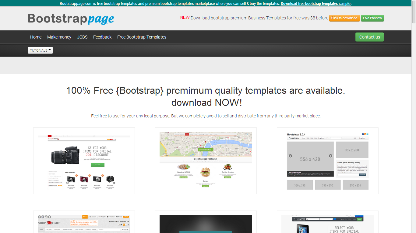 Bootstrappage