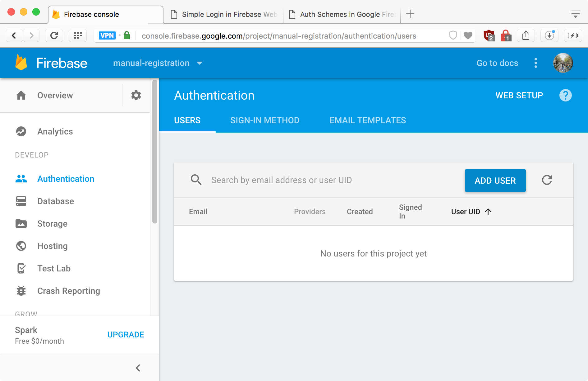 Goto to tab in panel