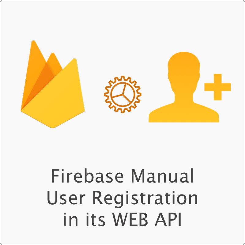 Firebase Manual User Registration