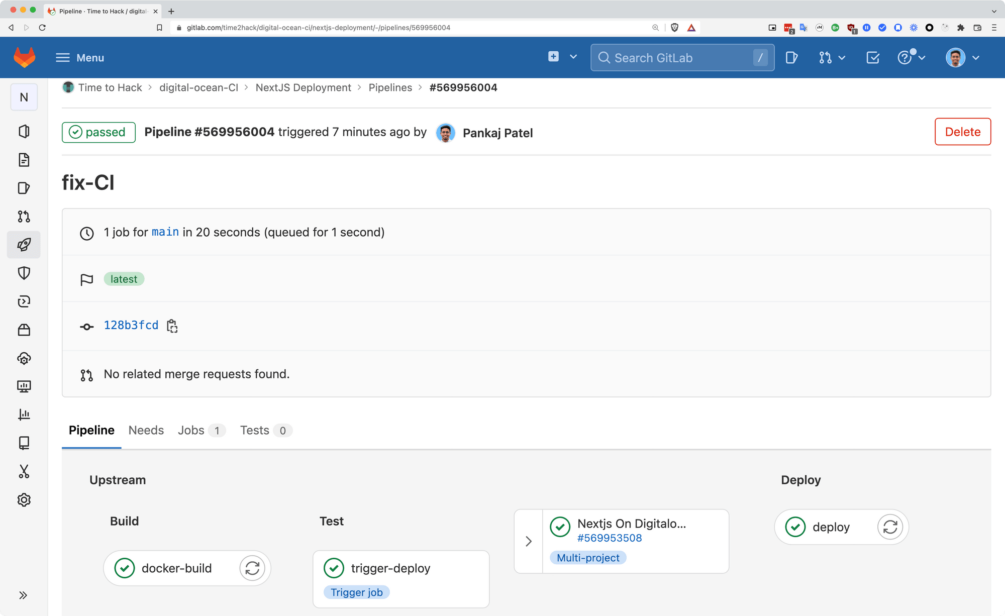 Continuous Deployment on DigitalOcean Droplets with Gitlab CI Pipelines