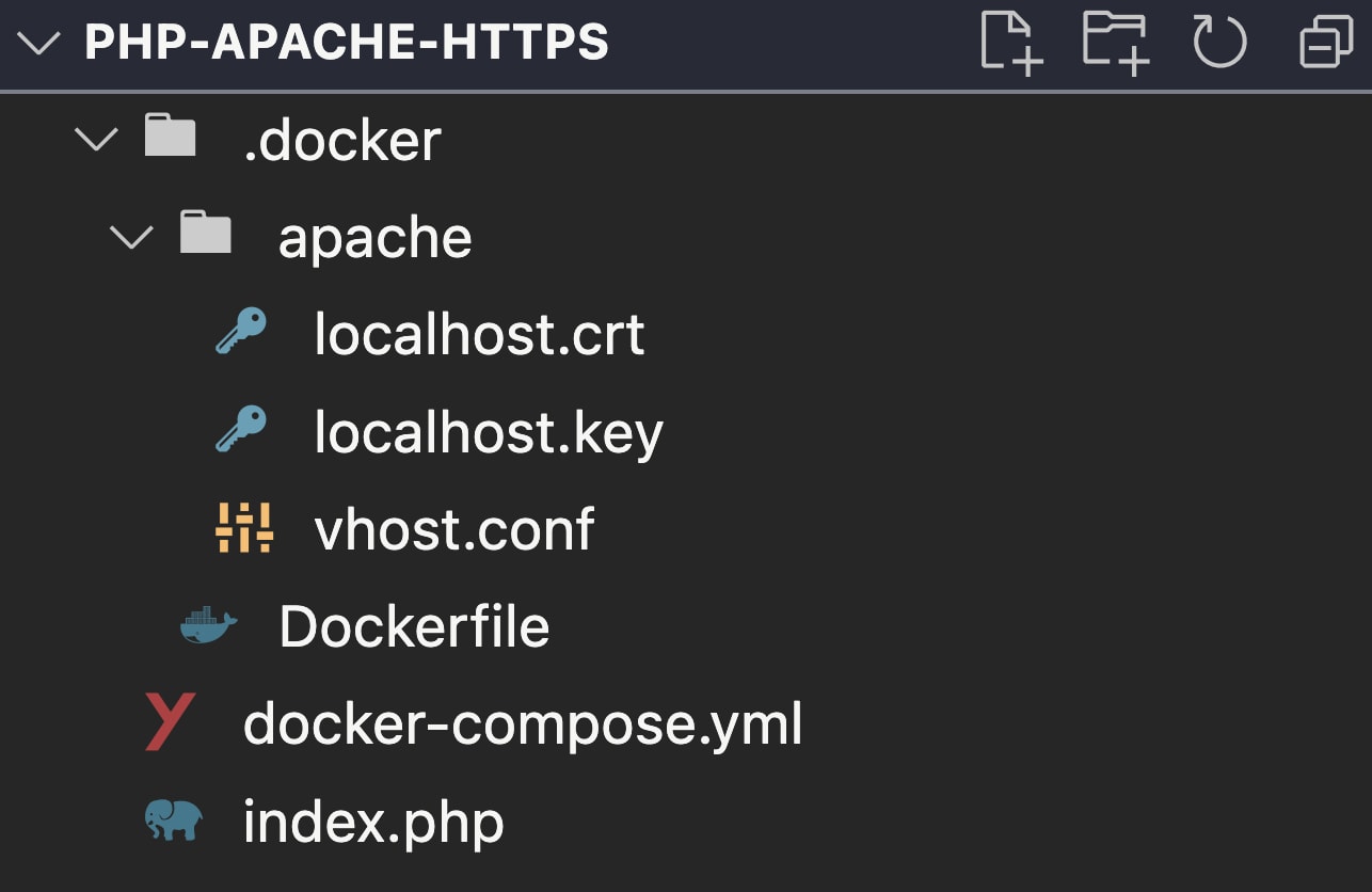 Dockerize PHP app with Apache on HTTPS