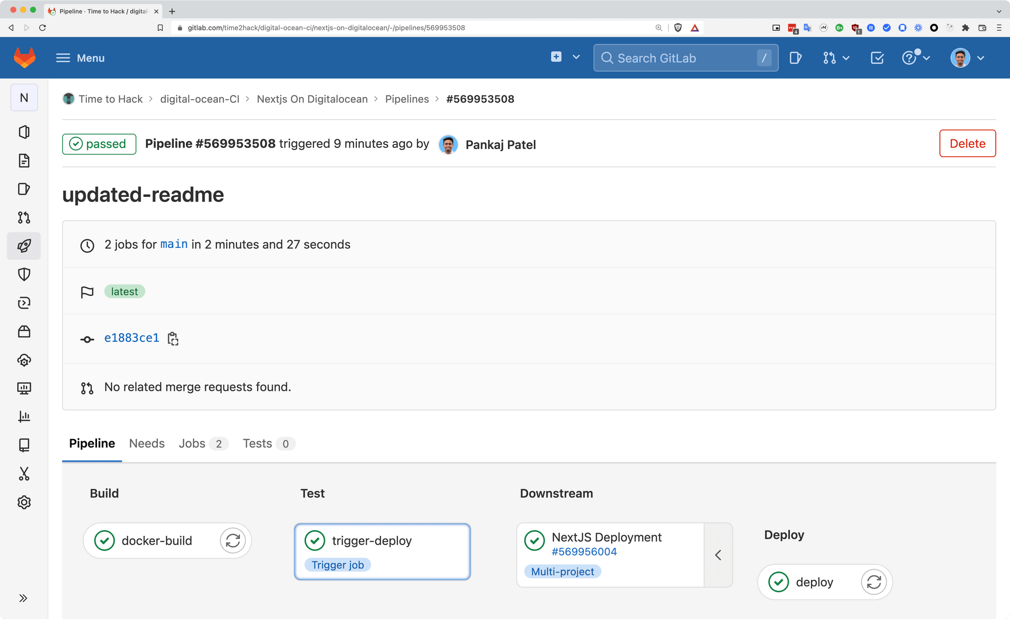 Continuous Deployment on DigitalOcean Droplets with Gitlab CI Pipelines