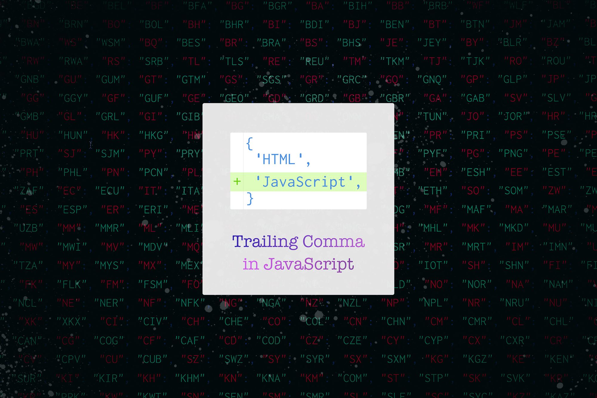 Are you using Trailing Commas in your JavaScript?