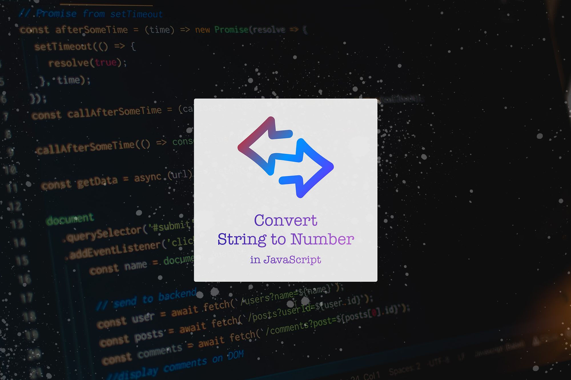 Js string to number