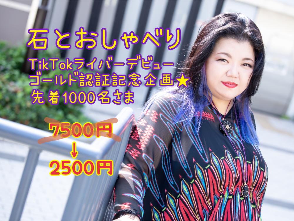 先着1000名さま】石とおしゃべり🤗✨【通常7500円】 | タイムチケット