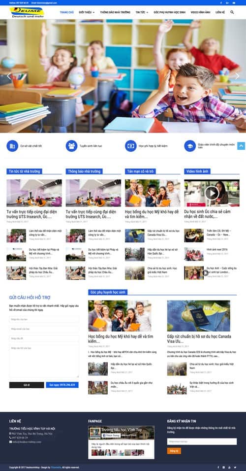 Web giới thiệu công ty 11