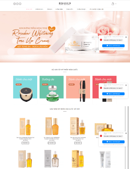 Mẫu giao diện web bán hàng 12