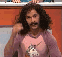 man saying "magic" with razzle dazzle hands