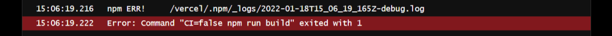 Why my React App Failed To Compile