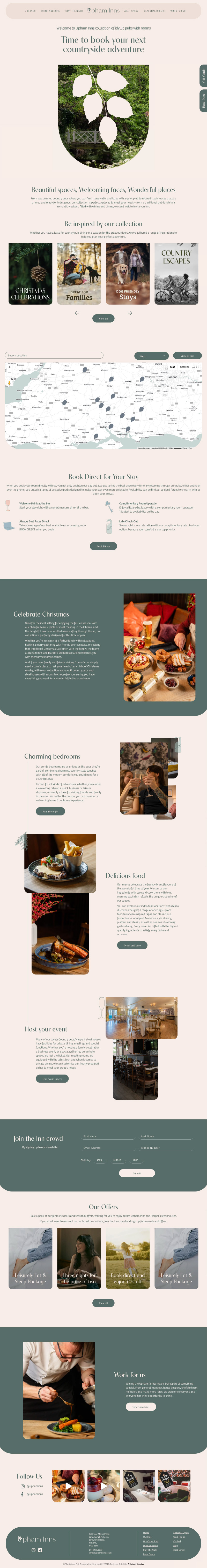 Upham Inns Homepage