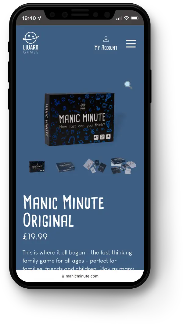 Manic Minute mobile