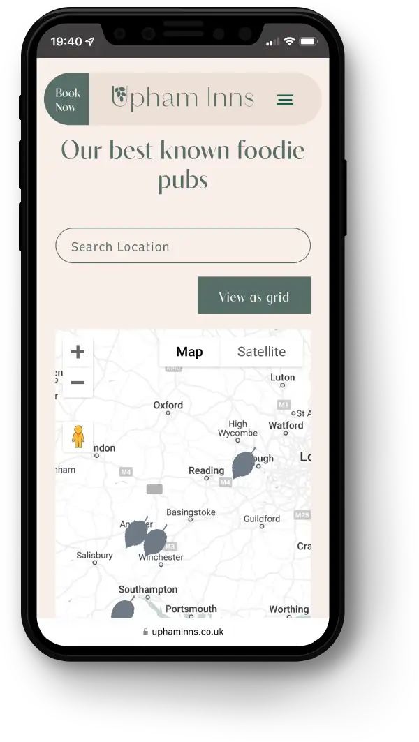 Upham Inns mobile