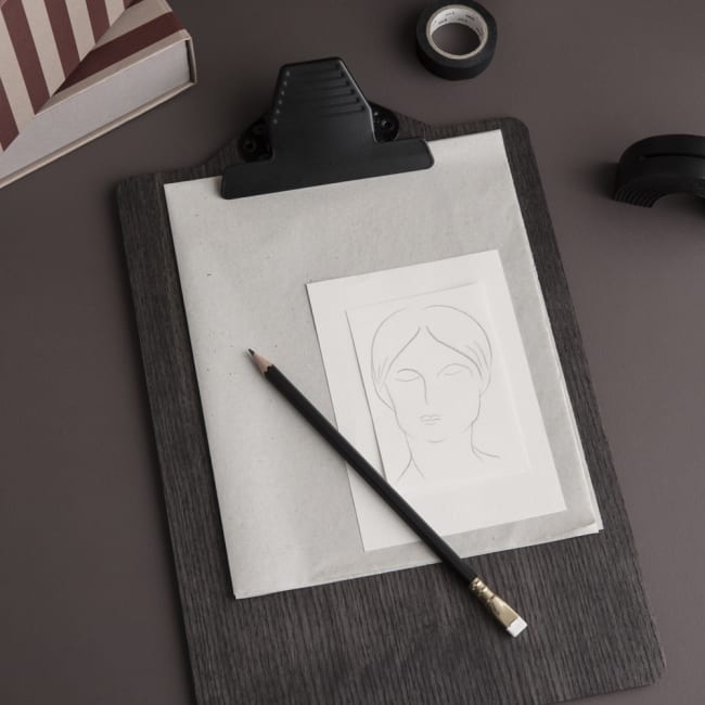 Ferm Living Clipboard A4 Stained Black Ting