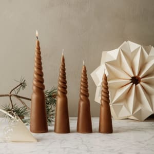 ferm Living Twisted Candles 4 stk Straw