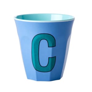 Rice Alphabet Cup Soft Blue C